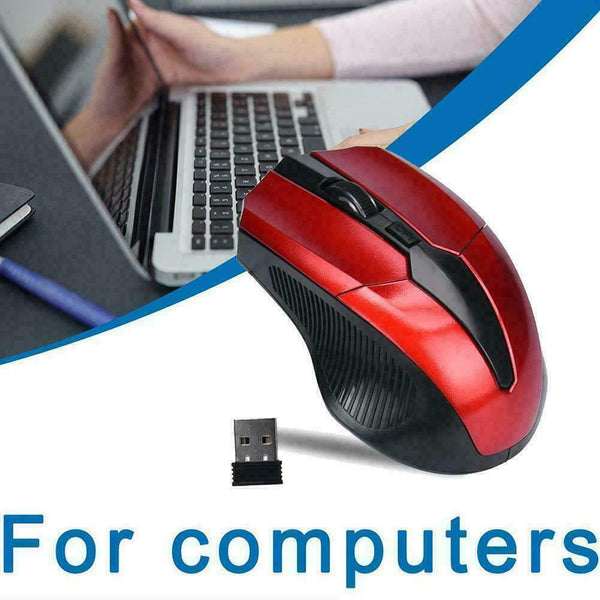 2021 Wireless Cordless Optical Mouse Mice& USB-Receive PC For Computer C7F7 I8N4