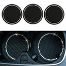 Non-Slip Mat Flower Teacup Bling Car Coasters Car Cup Mat Drink Coaster Coaster