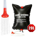 20L Solar Shower Bag Camping Sun Energy Heated Bathing Travel Hiking Bag X hot.