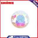Light Round Shape Jewelry Making Rhinestones Flatback Nail Gems Set for Women
