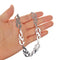 Women Men Fire Flame Necklace Hip Hop Rock Jewelry Accessories Wave Sun Choker
