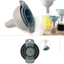 3Pcs/Set Plastic Funnel Oil Water Spices Wine Flask Tools Funnel A9G3 I8C7