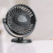 Desk Ultra-quiet Air Cooling USB Rechargeable Cooling Fan Clip Fan 3 Speeds