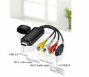 USB 2.0 Audio TV Video VHS to PC DVD VCR Converter Capture AU Adapters Card F2F2