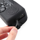 Flashlight AM/FM Solar FM Radio Receiver Hand Crank Radio Wireless Bluetooth
