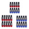 10pcs NL4FC Speaker Connectors 4 Pin Male Audio Speakon Ohm Plug (10x Red)