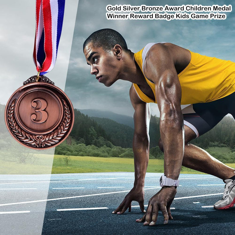 6PCS Children Award Medal Winner Reward Badge Kids Outdoor Game PrizeC