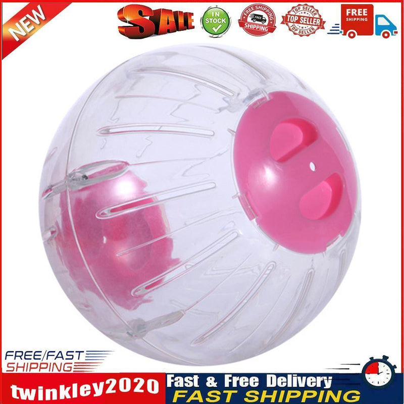 Rodent Mice Running Ball Hamster Exercise Small Pet Funny Toys (Pink 10cm) Newly