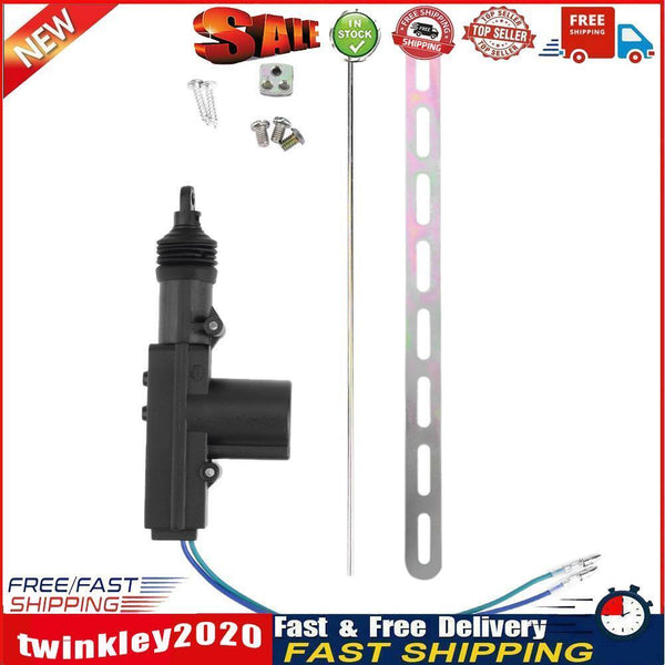 12V Car Auto Central Locking System Solenoid Actuator Door Motor (2-Wire) Newly