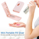 Medicine Slicer Mini Medicine Divider Organizer Useful Portable with Blade Guard