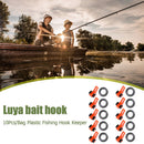 10pcs Plastic Fishing Hook Keeper Holder Fishing Rod Bait Tackle Tool (N01)