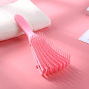 Women Hair Scalp Massage Comb Wet Curly Hairdress Styling Hairbrush (Pink) Newly