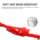 Universal Silicone Motorcycle Silencer Round Oval Exhaust Protector (Red) Newly