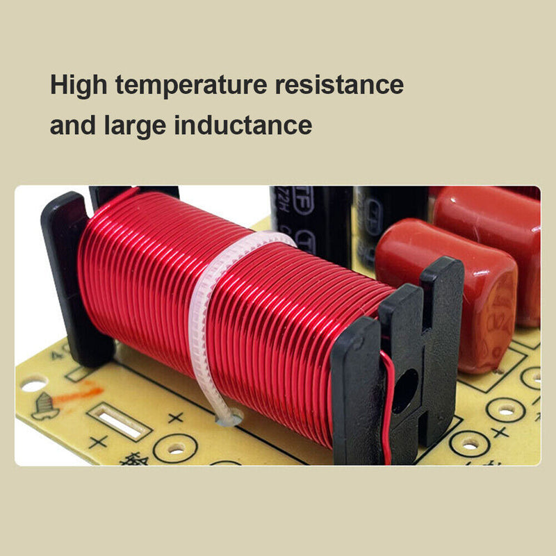 3 Way Speaker Crossover Circuit Treble Midrange Bass Module Frequency Divider