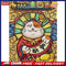 Full Embroidery Get Rich Cross Stitch Kits 14CT Stamped DIY Canvas Craft Gifts