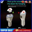 3 in 1 LED QC3.0 Car Dual USB Charger Safety Hammer with Bluetooth-compatible Ea
