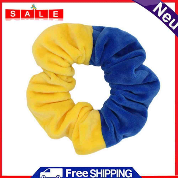 Korean Kid Female Scrunchies Fabric Hairband Elastic Hair Rope for Hair Styling
