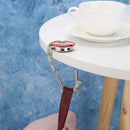 Zinc Alloy Rhinestone Folding Purse Handbag Hanger Hook Holder Bag Table Ho