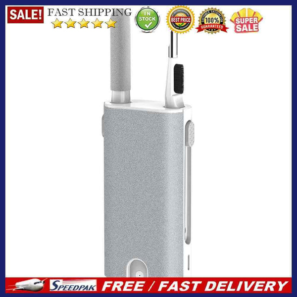 5 in 1 Cleaner Kit Multifunctional Earbuds Phone Cleaning Brush with Spray