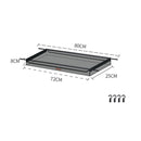 #A ShineTrip Camping Hanging Rack Tripod Pot Pan Hanger Stand for Outdoor Picnic