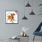 14CT Printed Partial Cross Stitch DIY Little Deer Hand Painting Room Decoration