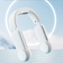 #A Portable Summer Air Conditioning Cooling Hanging Neck Fan Foldable Wearable F