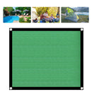 Sunblock Shade Cloth with Grommets Sail Canopy Awning UV Blockage (3x4m)