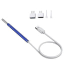 Ear Wax Cleaning Earpick Otoscope Ear Sticks Camera Endoscope (3.9mm Blue) Newly