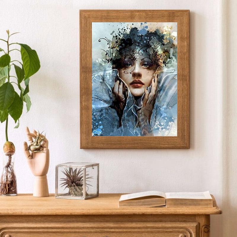 #A Summer Oil Paint By Numbers DIY Canvas Wall Art Picture Craft Home Decorati