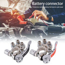 1 Pair Automotive Battery Wire Cable Clamp Terminal Connectors for Car Truck