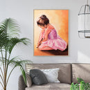 5D DIY Full Drill Diamond Painting Ballet Girl Embroidery Craft Needlework Set