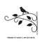 Metal Hanging Flower Plant Pot Basket Wall-Mounted Support Basket Tools (C)