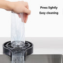 Faucet Glass Rinser Kitchen Sink Automatic Cup Washer Bar Cleaner (Black)