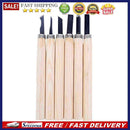 6pcs Wood Carving Chisels Woodcut Tools for Woodworking Engraving Handmade