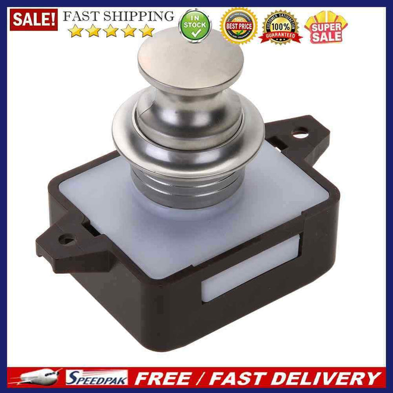 Large Push Lock Button Catch Drawer Cupboard Door Knob for Ship Yacht RV