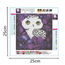 Seawang 5D DIY Special Shape Diamond Painting Dream Flower Cross Stitch Craft Set Owl 1