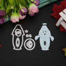 Christmas Cutting Dies Stencils Scrapbook Embossing DIY Album Card (MS-535)-2362