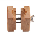 Watchmaker Wooden Watch Case Block Vise Clamp Movement Watch Repair Tool