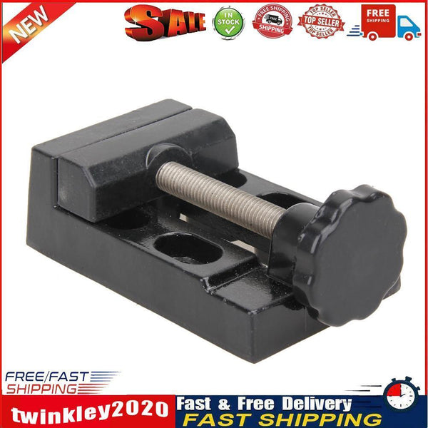Mini Aluminum Alloy Table Vise Metal Clamp Locksmith Clip DIY Toys Parts Newly