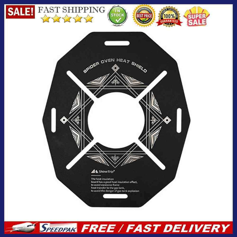ShineTrip Outdoor Furnace Insulation Pad Camping Gas Stoves Heat Shield Board