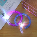 Led Dance Bangle Light Luminous Bracelets Glowing Wristband Flash Wrist Band
