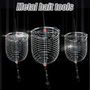 Lure Conical Fishing Bait Cage Basket Feeder Holder Carp Fishing Tackle (L)