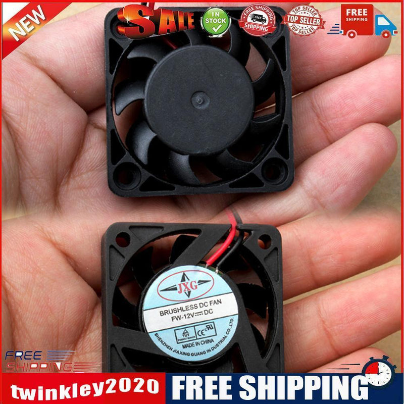 40mm X 40mm X 13mm DC 12V 2Pin 9 Blade Cooler Brushless Mini Cooling Fan