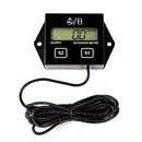 Waterproof Digital Tachometer Tach Hour Meter Motor ATV Engine Inductive Gauge