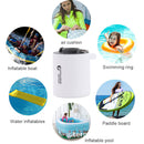 Mini Air Pump 1300mAh Rechargeable Air Pump Quick Inflate Deflate (Grey) Newly