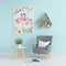 Oil Paint By Numbers Flamingo Lovers Frameless Picture Craft Kit for Home Room