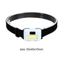 COB LED Waterproof Headlight 3 Modes Outdoor Bike Cycling Camping Headlamp