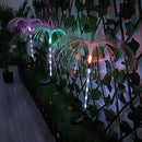 Solar Garden Lights, Jellyfish Lawn Pile, Light, Outdoor Landscape, Fiberglass