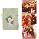 Christmas Diamond Painting Shopping Tote Mosaic Drill Candy Bag (Snowman)