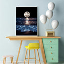 Diamond Painting DIY moon Full Round Drill Rhinestone Picture